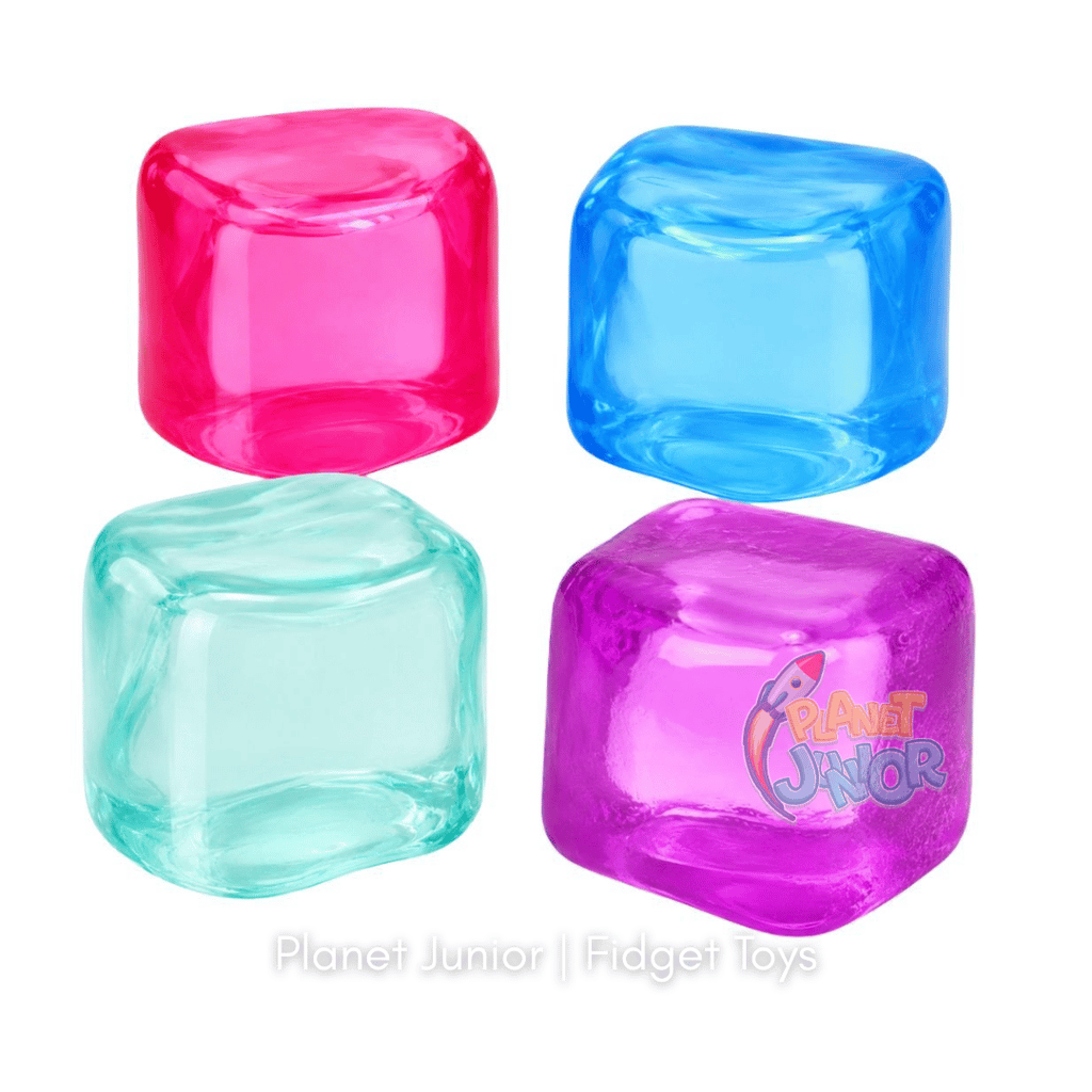 Super Squish Stress Cube – Slow-Rising Sensory Squeeze Toy | 1 Pc