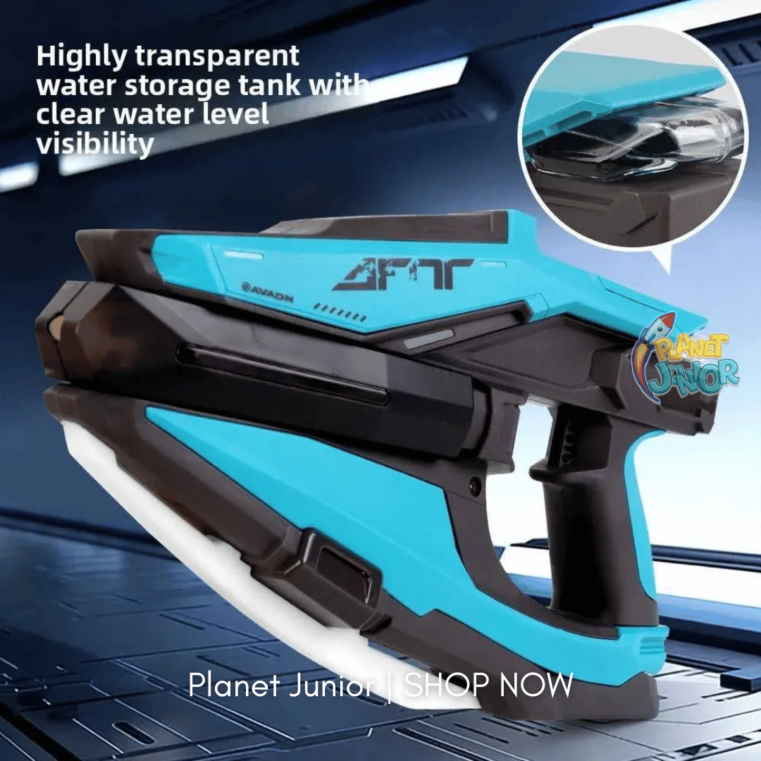 Electric LED Water Blaster Toy – Automatic Continuous Shooting, Type-C Rechargeable Water Gun