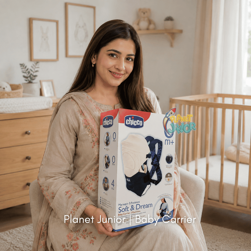 Chicco Soft & Dream 3-Position Baby Carrier – Newborn to Growing Baby, Breathable Fabric & Extra-Padded Straps