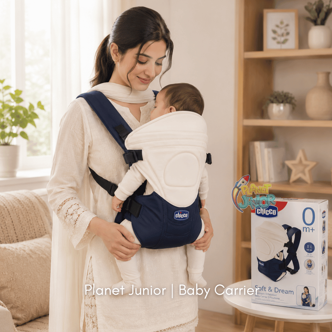 Chicco Soft & Dream 3-Position Baby Carrier – Newborn to Growing Baby, Breathable Fabric & Extra-Padded Straps