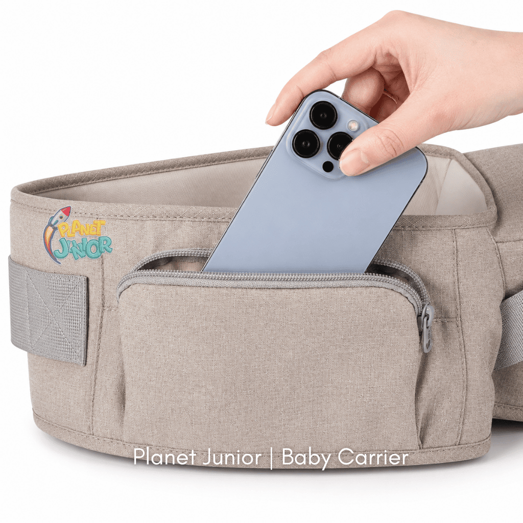 👶 Alebao Imported Hip Seat Baby Carrier – Ergonomic Baby Carry Belt, Adjustable Straps & Storage Pockets