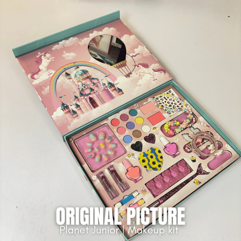 Beauty Cosmetics & Nail Art Box – Glam Makeup & Creative Styling Set