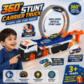 360° Stunt Carrier Truck – Loop Racing Track with Launcher