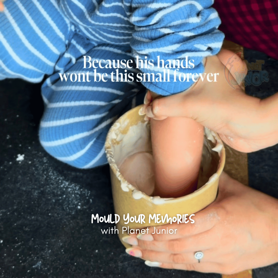 Mould Your Memories- Planet Junior's Hand & Foot Moulding Keepsake Kit