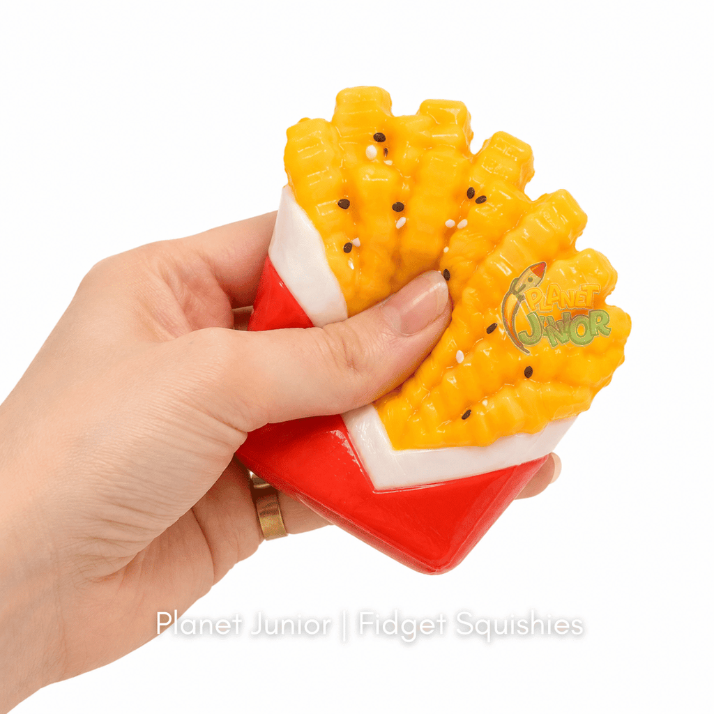 Fast Food Squishies 1 Pc – Soft Squeeze Sensory Stress Relief & Fidget Squishy