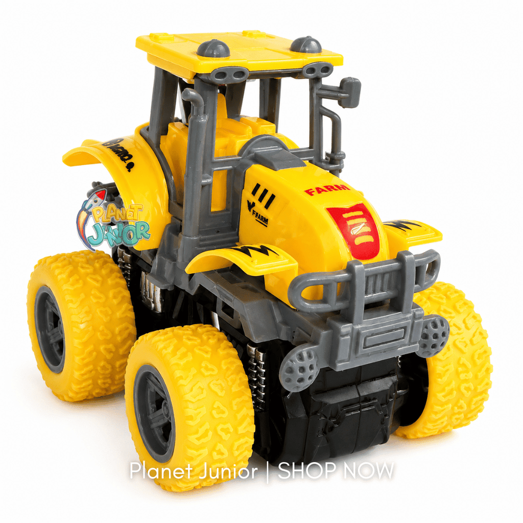 Friction-Powered Stunt Farm Tractor | 1 Pc