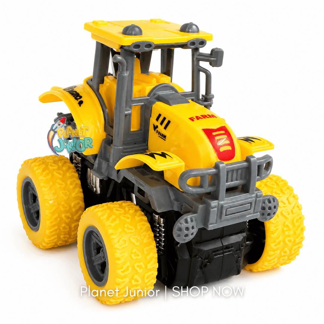 Friction-Powered Stunt Farm Tractor | 1 Pc