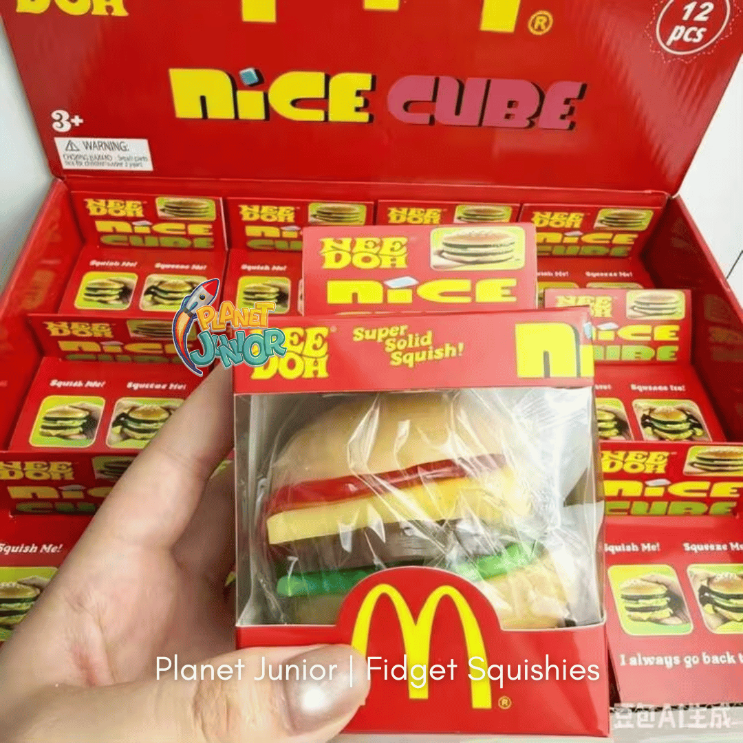 McDonald's Burger Squishy | 1 Pc– Super Squeeze Sensory & Fidget Squishy