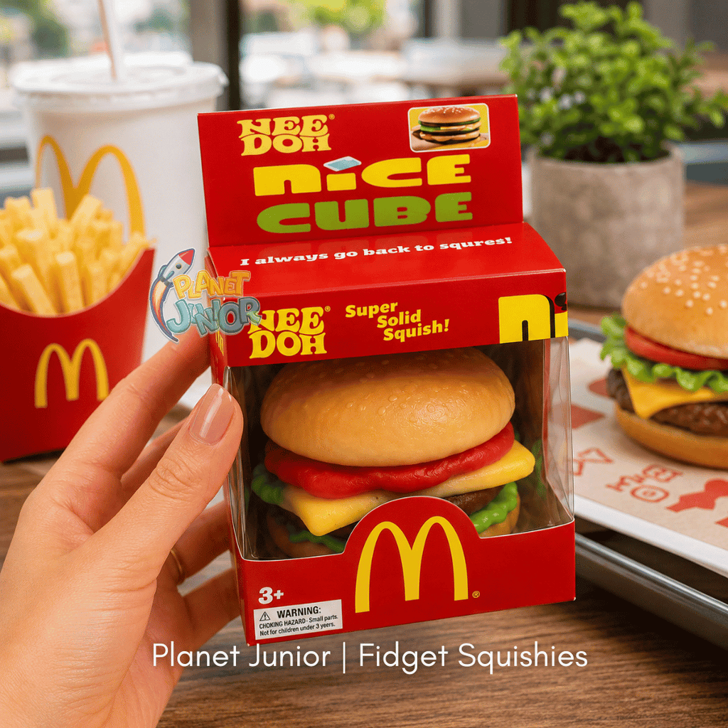 McDonald's Burger Squishy | 1 Pc– Super Squeeze Sensory & Fidget Squishy