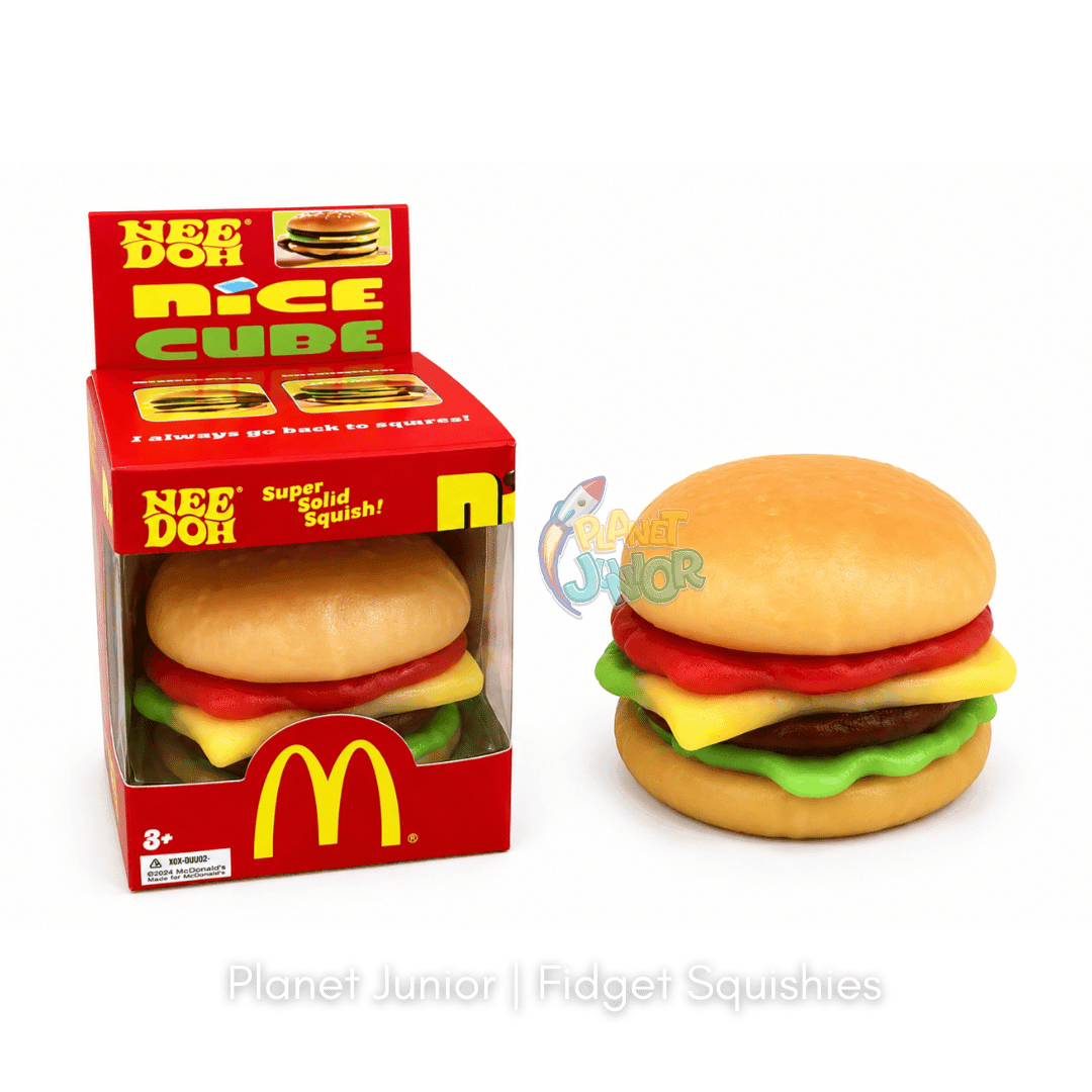 McDonald's Burger Squishy | 1 Pc– Super Squeeze Sensory & Fidget Squishy