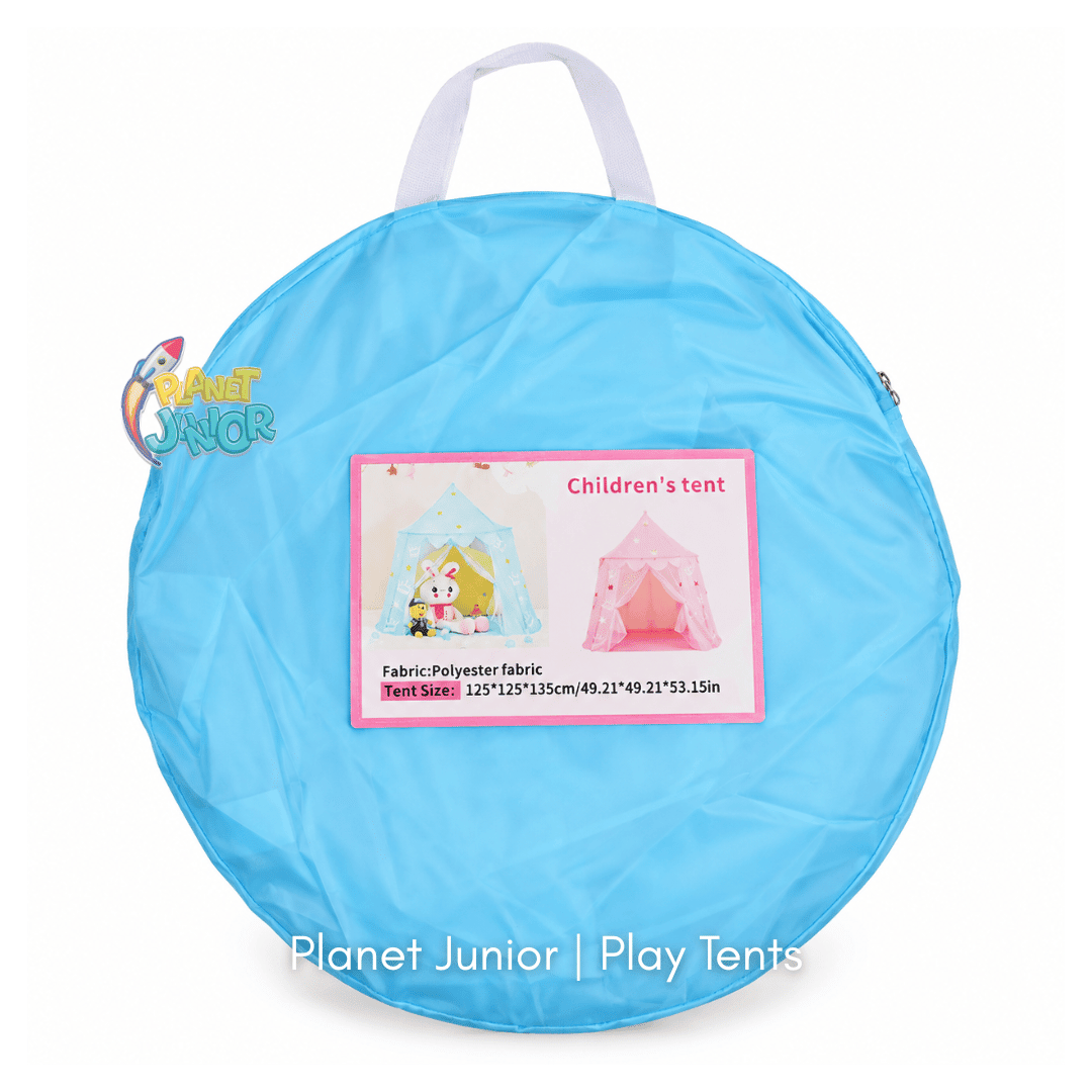 🏰 Kids Foldable Castle Play Tent House With Storage Bag
