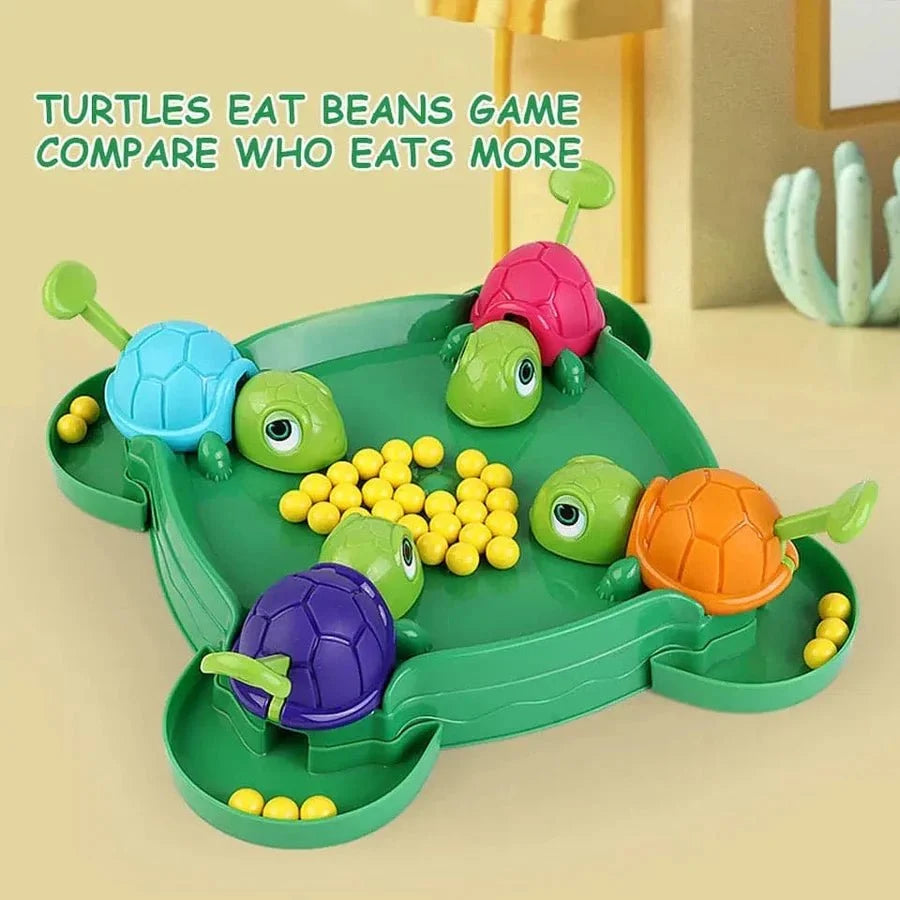 Hungry Turtles Fast-Paced Feeding Board Game for 2–4 Players