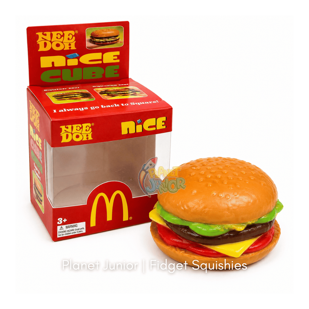 McDonald's Burger Squishy | 1 Pc– Super Squeeze Sensory & Fidget Squishy