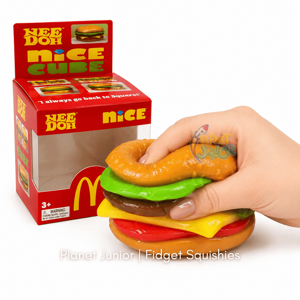 McDonald's Burger Squishy | 1 Pc– Super Squeeze Sensory & Fidget Squishy