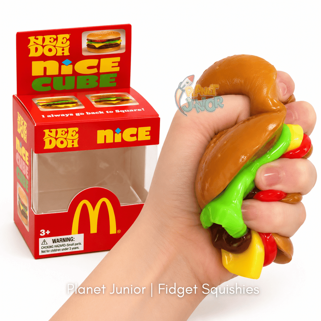 McDonald's Burger Squishy | 1 Pc– Super Squeeze Sensory & Fidget Squishy