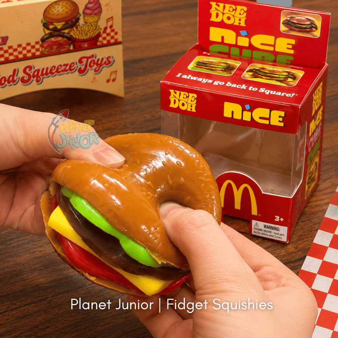 McDonald's Burger Squishy | 1 Pc– Super Squeeze Sensory & Fidget Squishy