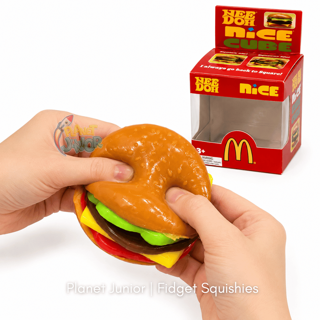 McDonald's Burger Squishy | 1 Pc– Super Squeeze Sensory & Fidget Squishy