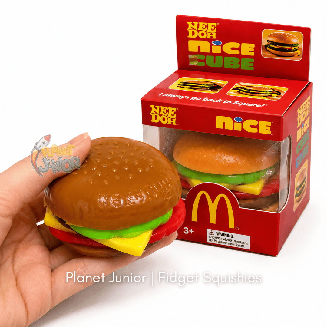 McDonald's Burger Squishy | 1 Pc– Super Squeeze Sensory & Fidget Squishy