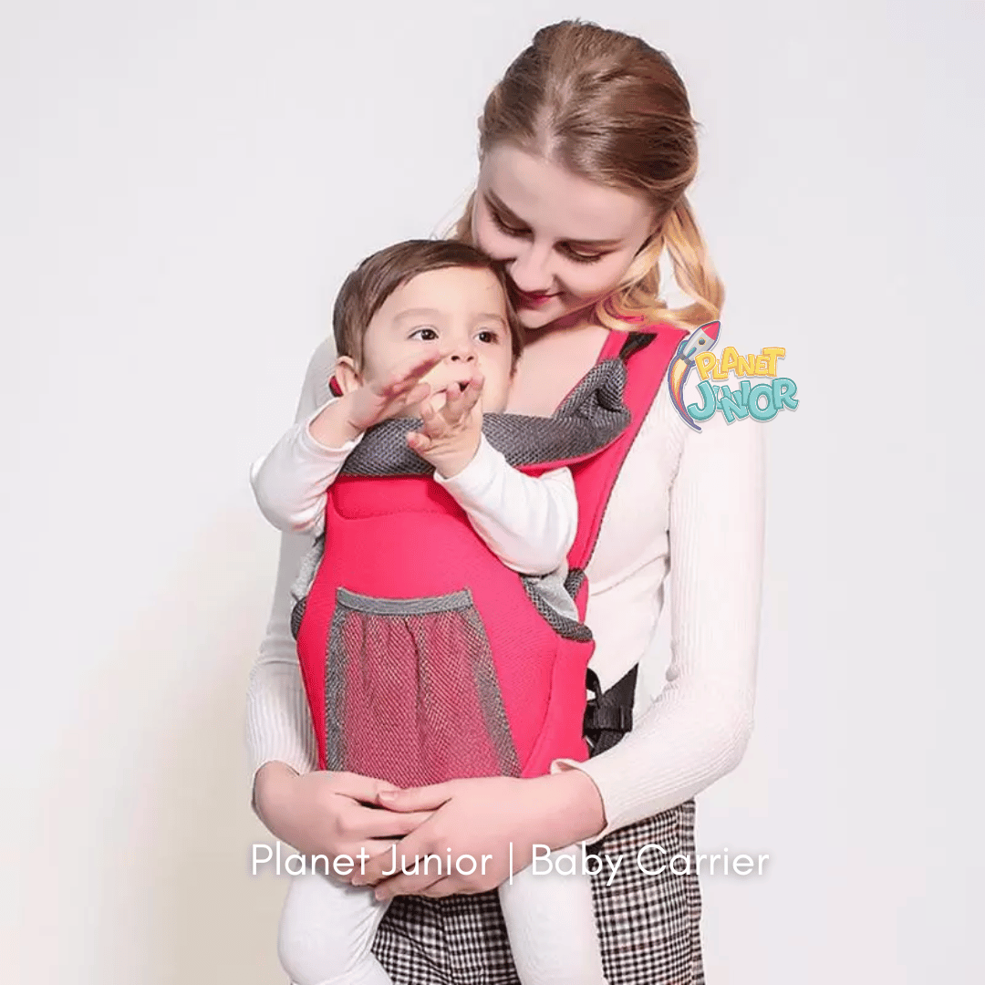 Baby Carrier – 2-Position Ergonomic Baby Carrier, Breathable Fabric & Adjustable Straps