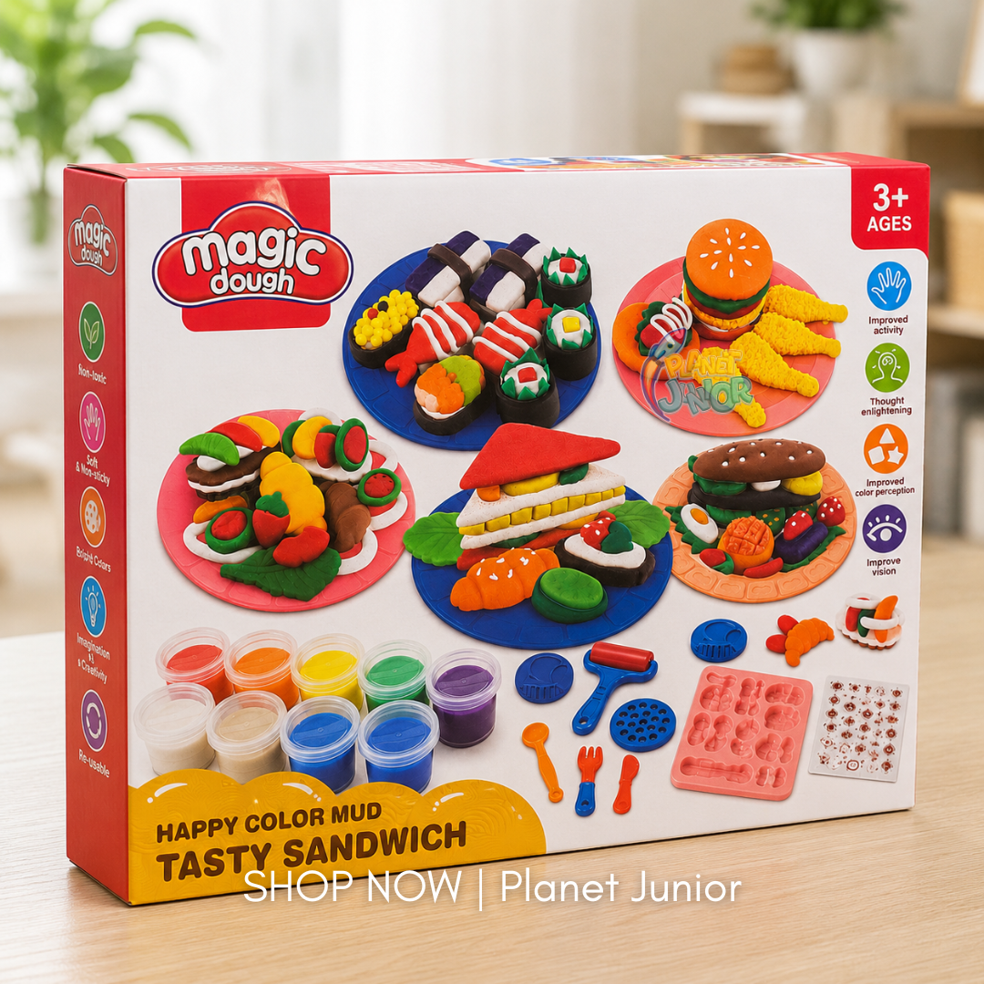 Tasty Food Magic Dough Creative Play Set