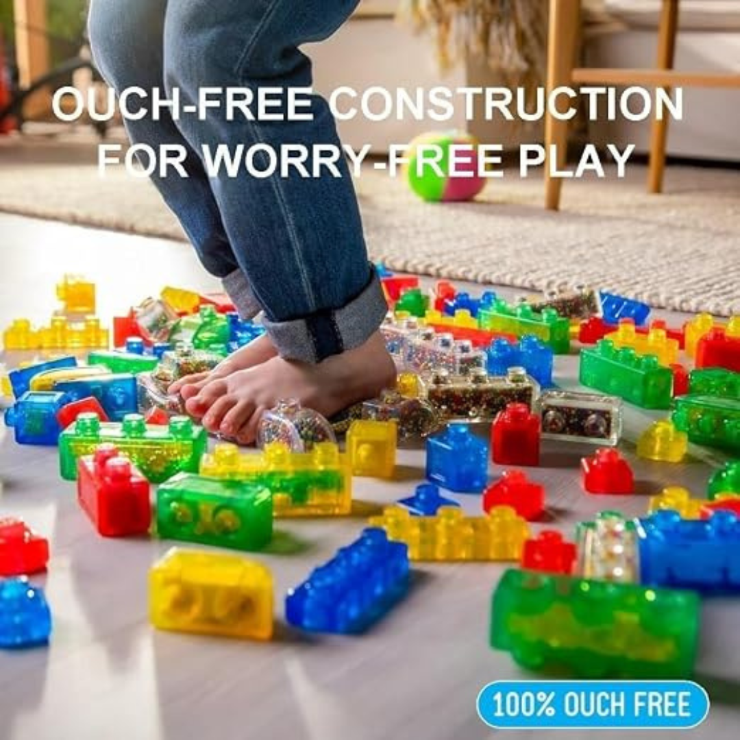 40-Piece Jelly Gummy Building Blocks Construction Set