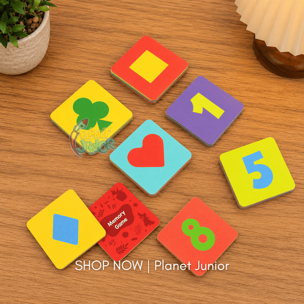 36 PCS Number Pairing Memory & Matching Card Game for Kids