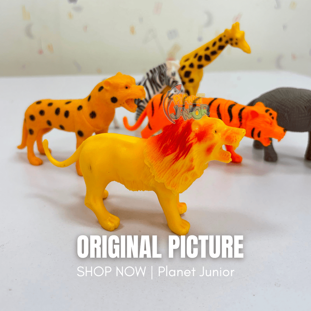 Realistic Wild Animal Figures Set – Safari & Jungle Animals for Kids