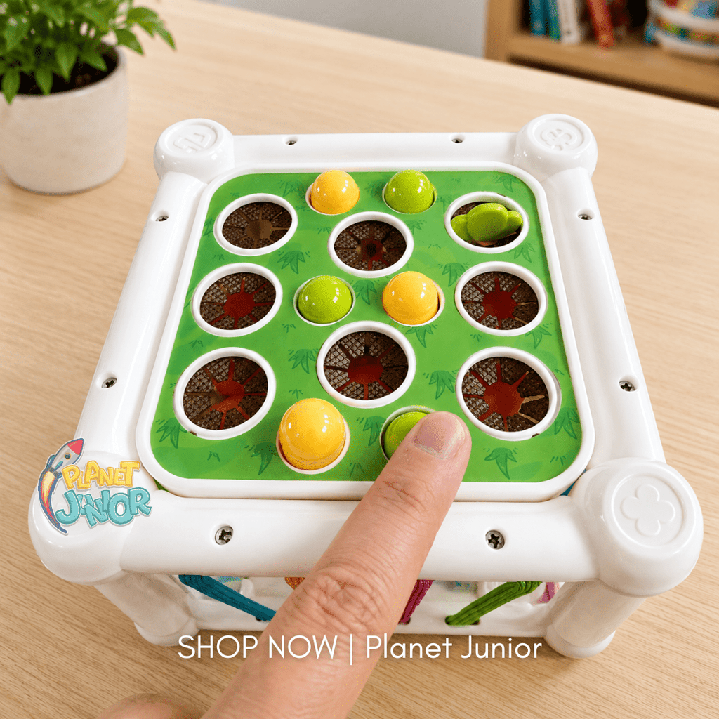 Multifunction Shape Sorting Cube – Colorful Matching & Sensory Activity Toy