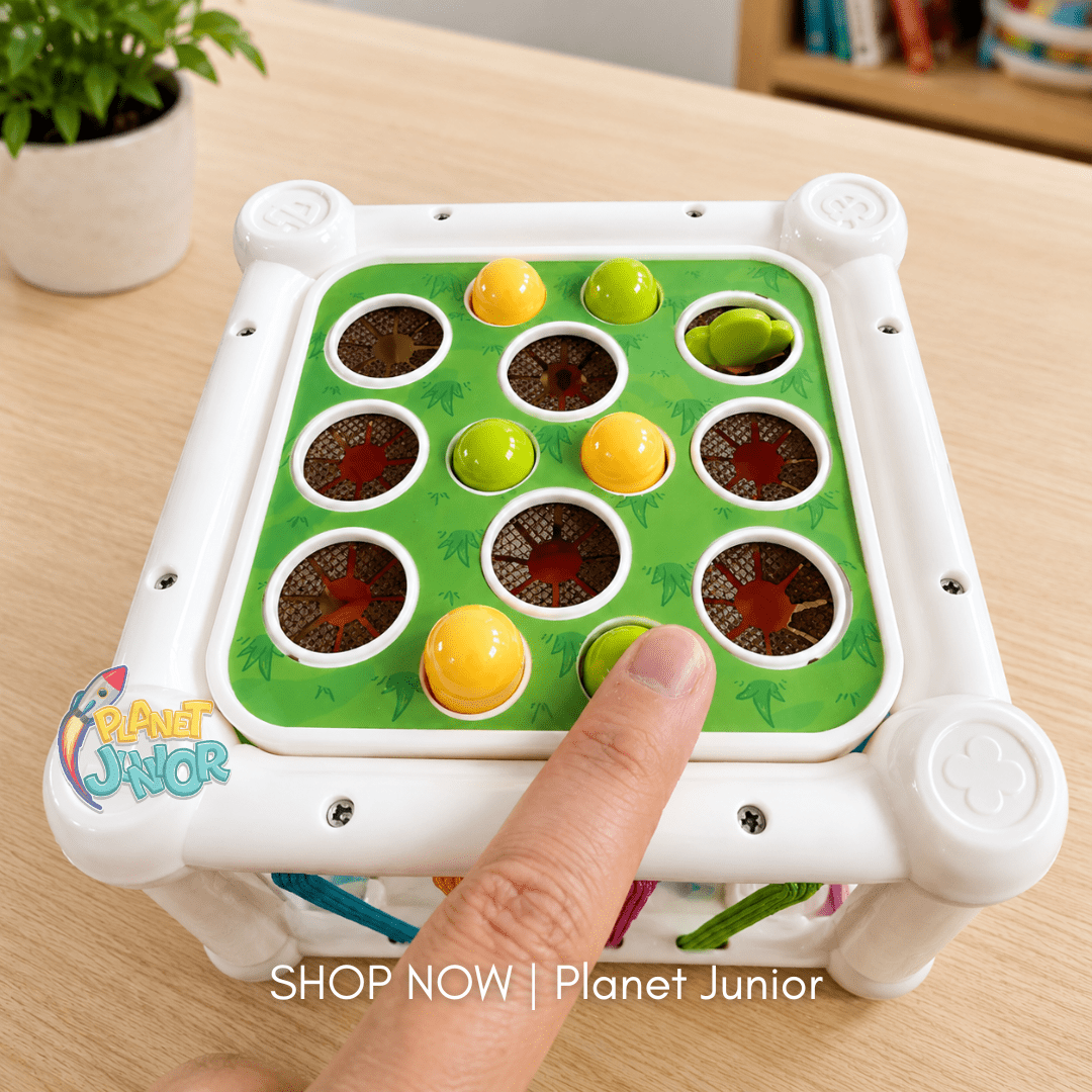 Multifunction Shape Sorting Cube – Colorful Matching & Sensory Activity Toy