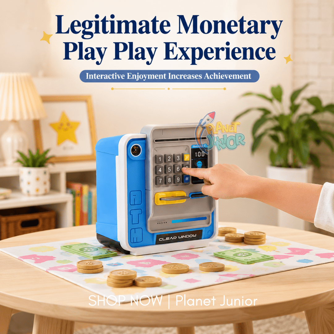 Smart Facial Recognition ATM Bank – Electronic Password Piggy Bank with Card