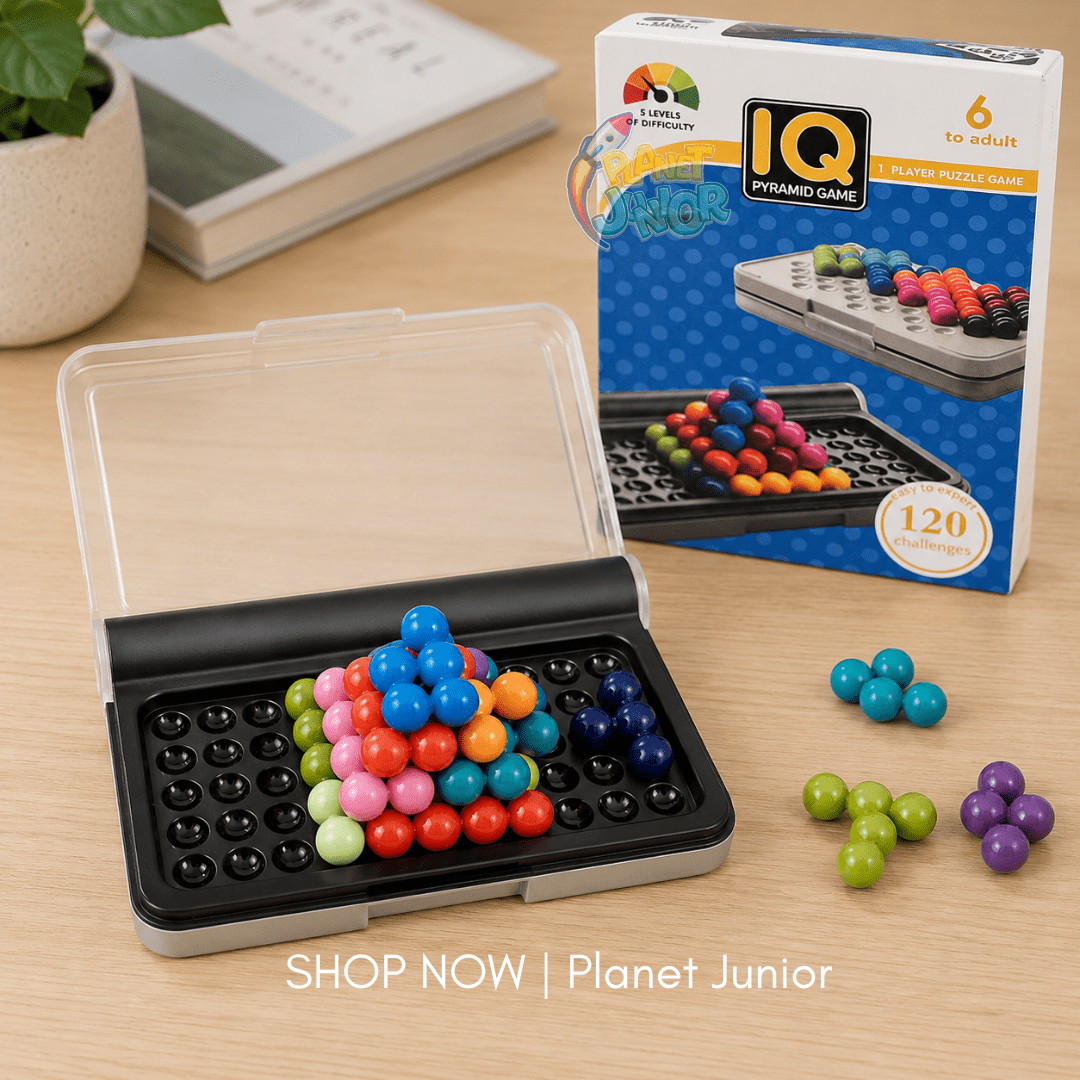 IQ Pyramid Game – 120 Challenge 1 Player Puzzle Game
