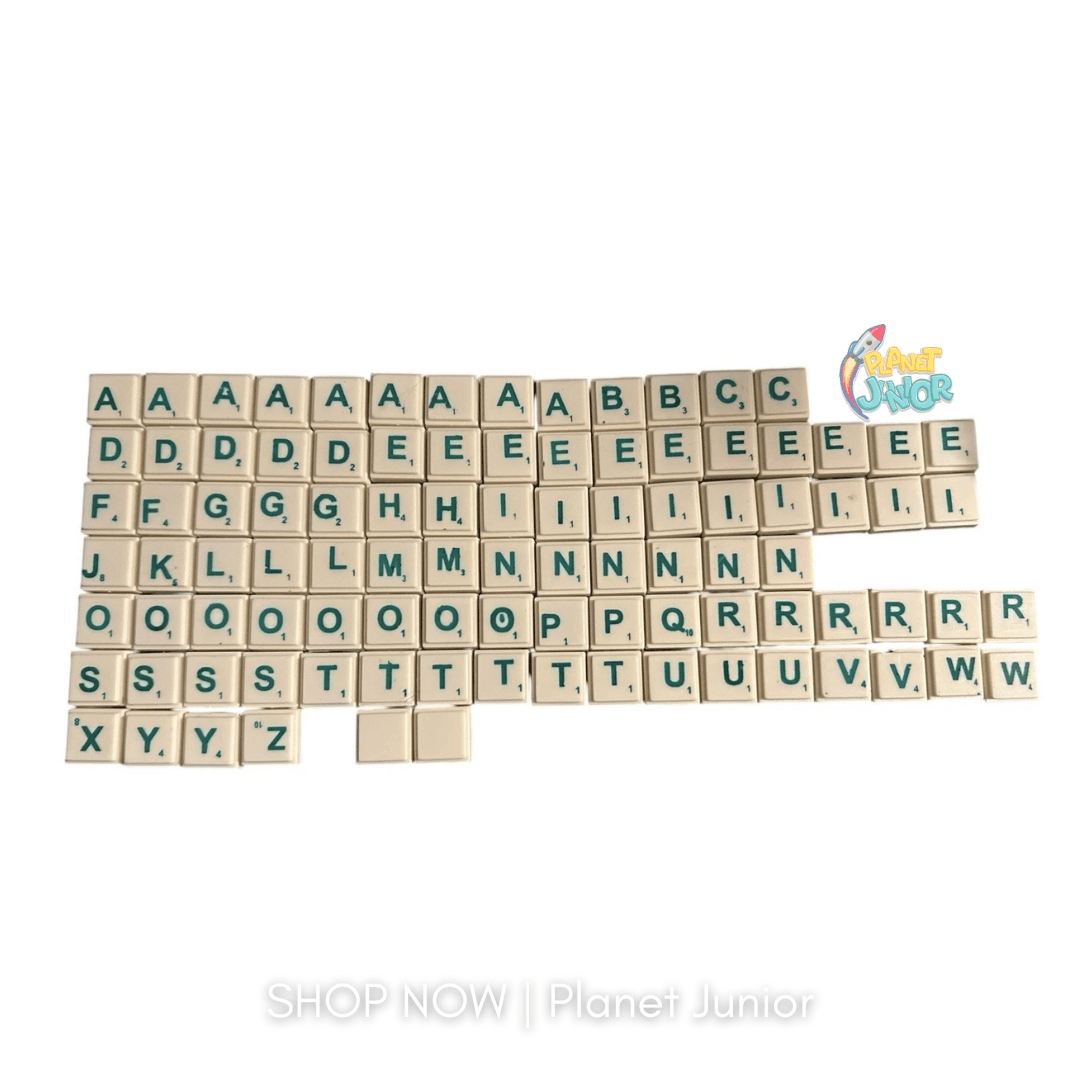 Marvel-Themed Scrabble Word Board Game for 2–4 Players