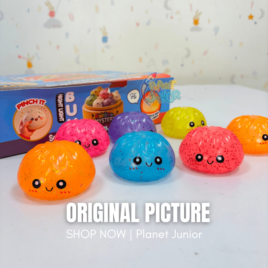 Cute Bun Light-Up Night Lamp – Soft Glow Kids Room Light