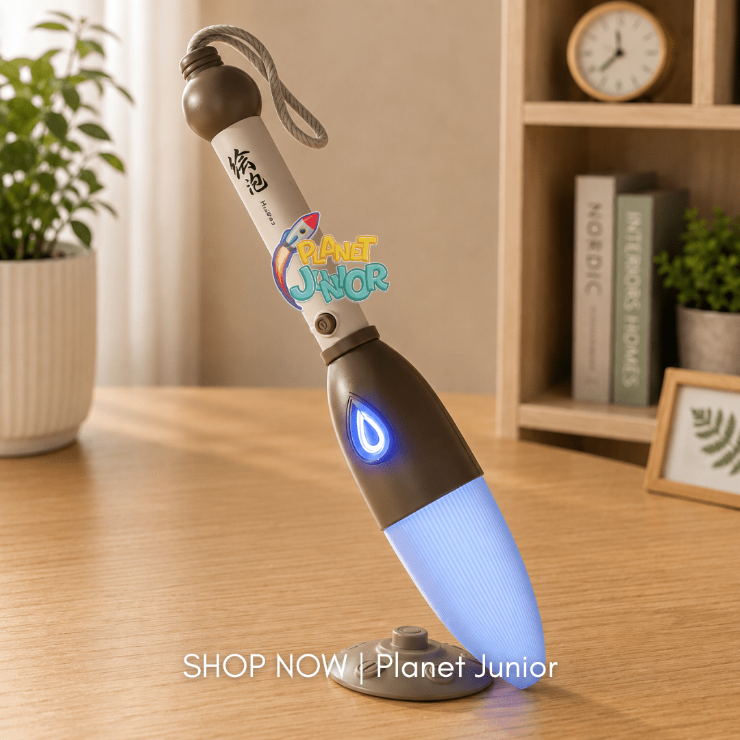 Magic Bubble Brush Pen with Light Effect & Creative Bubble Play