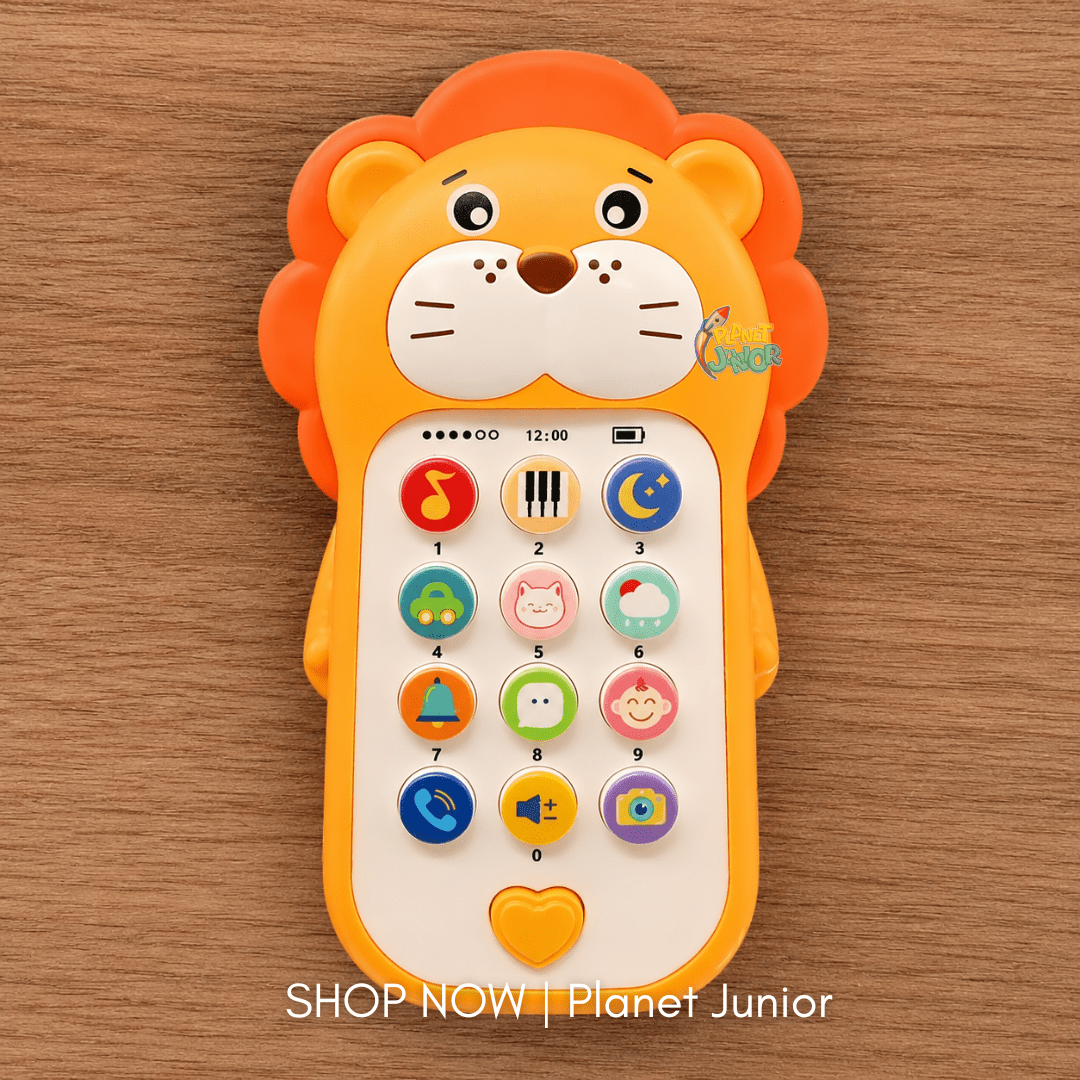 Huanger Lion Musical Learning Phone for Babies