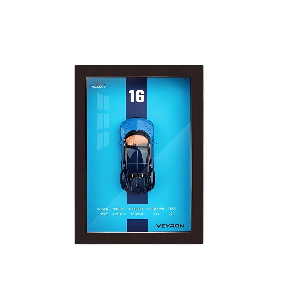 3D Display Frame 1:32 Bugatti Veyron Diecast Model