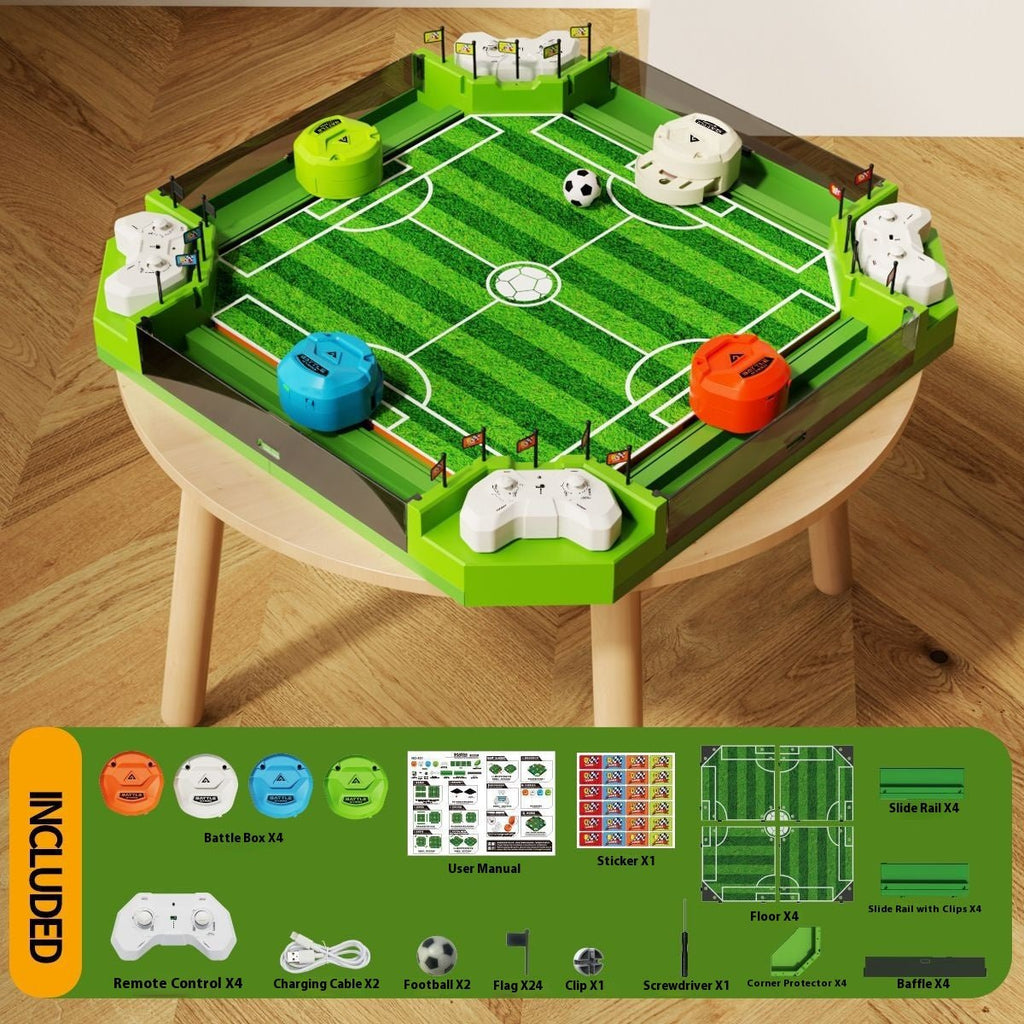 4-Player Tabletop Football Arena Set – Remote Enabled Battle Soccer Game