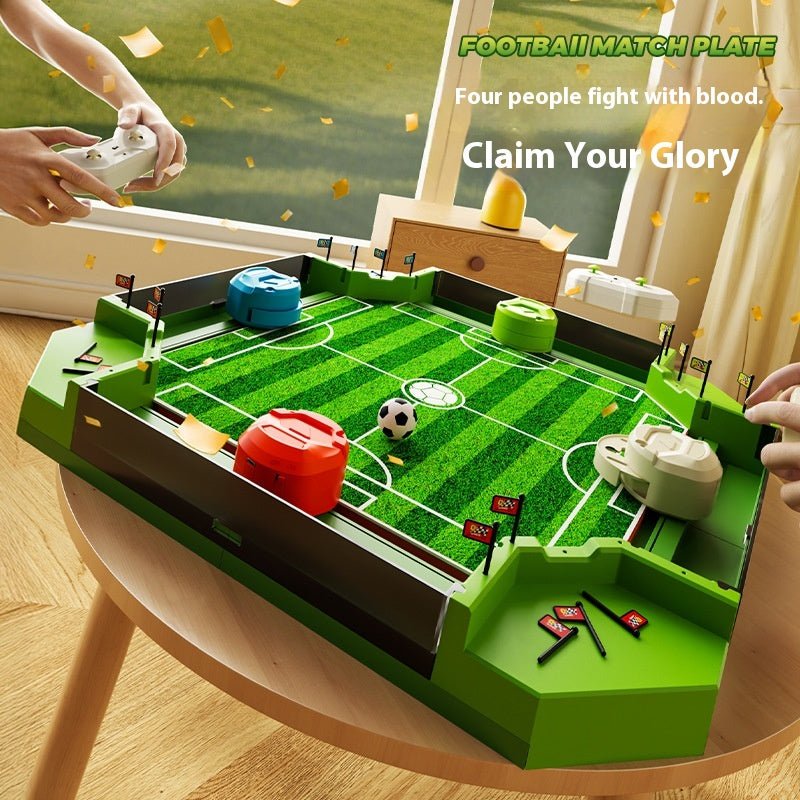 4-Player Tabletop Football Arena Set – Remote Enabled Battle Soccer Game