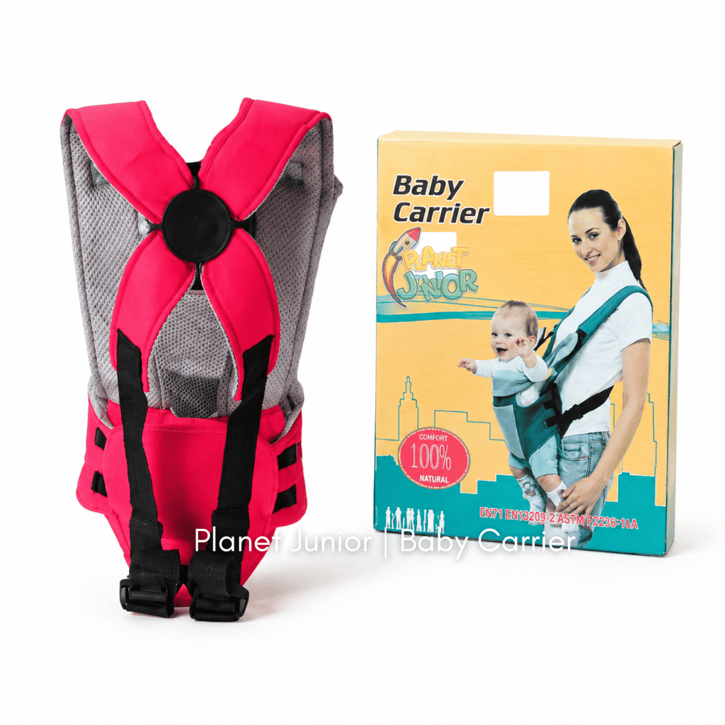 Baby Carrier – 2-Position Ergonomic Baby Carrier, Breathable Fabric & Adjustable Straps