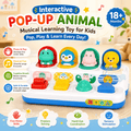 Interactive Pop-Up Animal Learning Switch Box