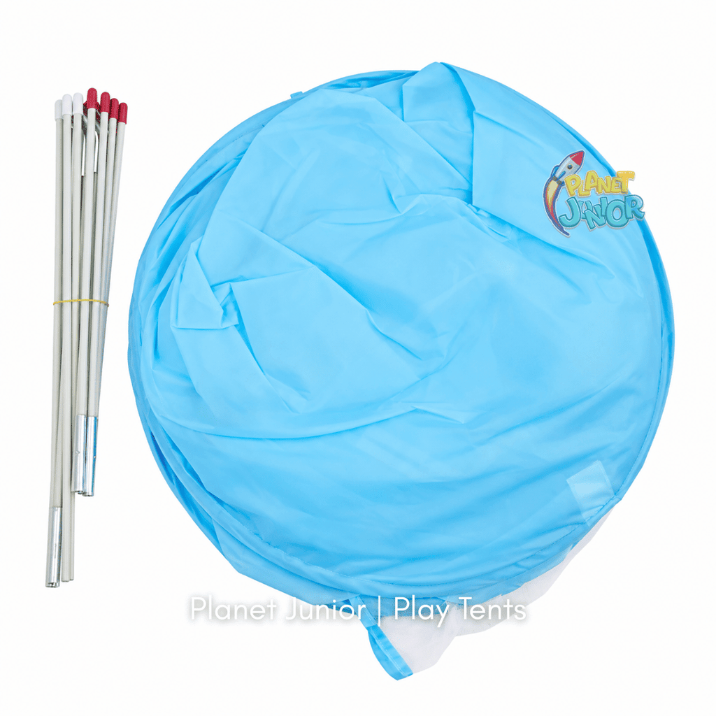 🏰 Kids Foldable Castle Play Tent House With Storage Bag