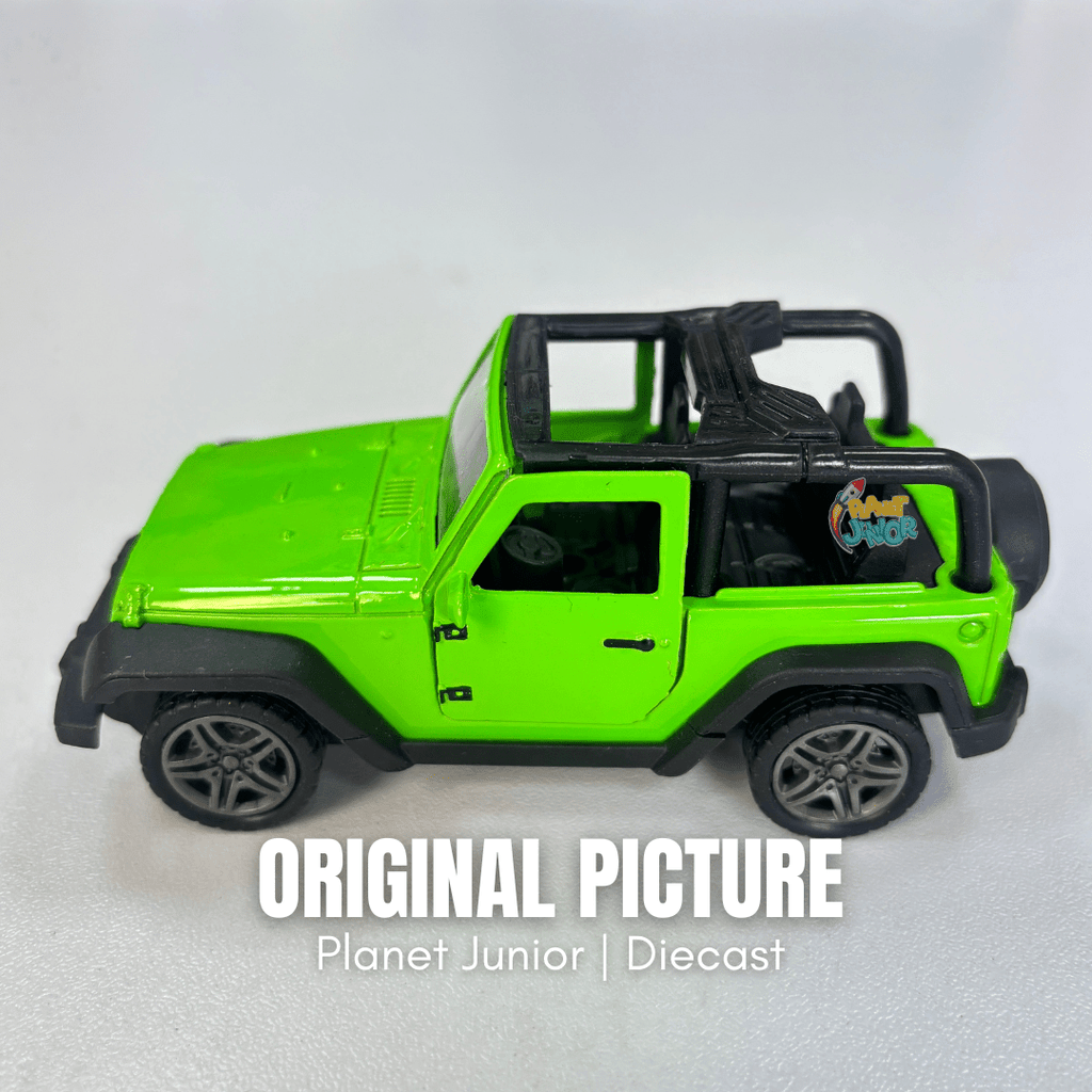 1:32 Jeep Wrangler JL Die-Cast Off-Road SUV  Car | 1 Pc