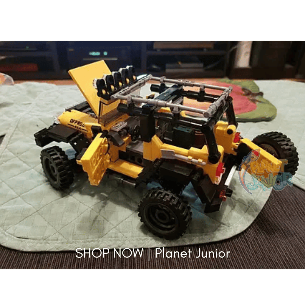 Off-Road Adventure 4×4 Building Blocks Set – 610 Pieces