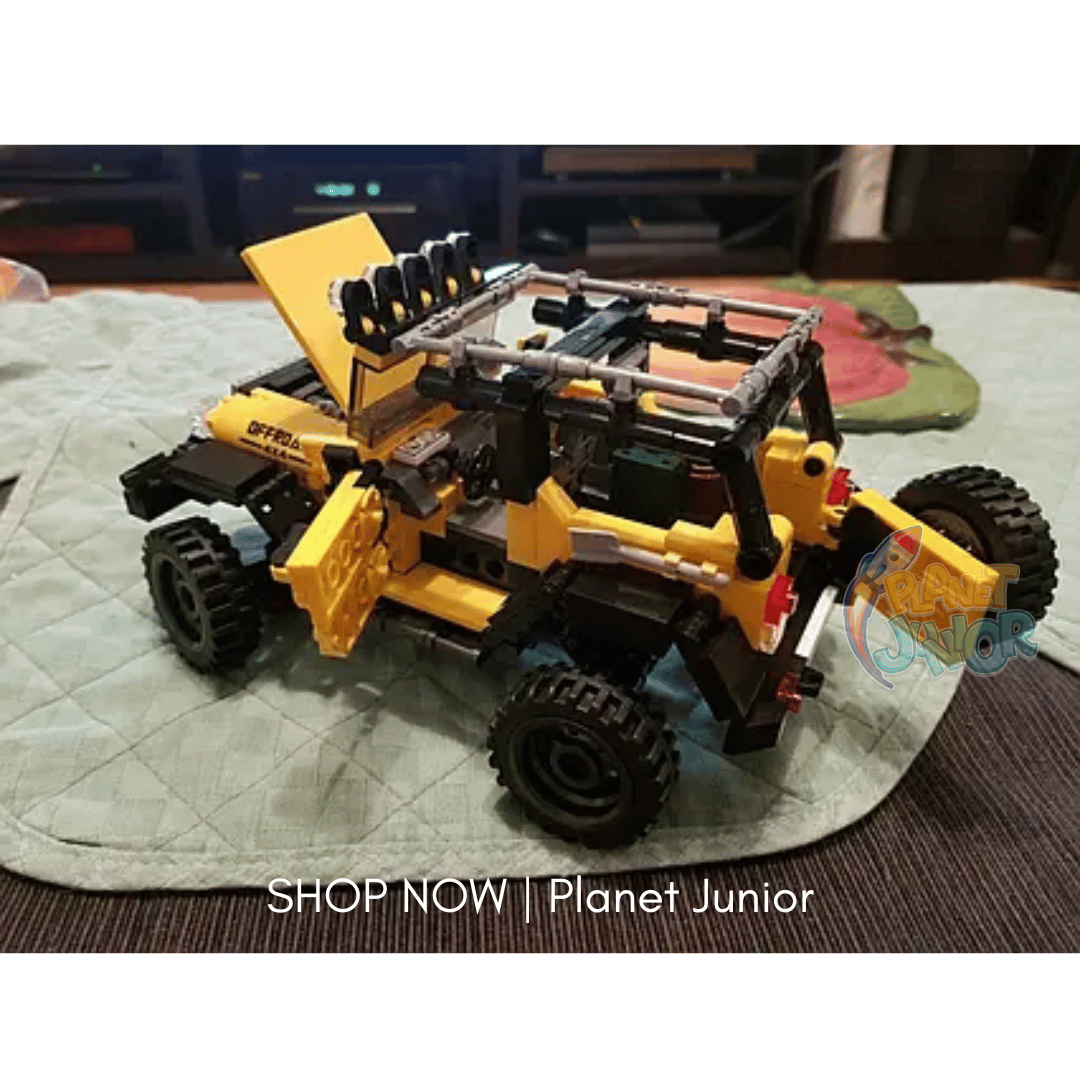 Off-Road Adventure 4×4 Building Blocks Set – 610 Pieces