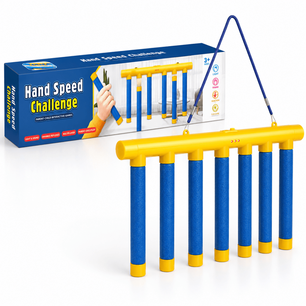 Fast Reflex Hand Speed Challenge Game – Drop Sticks Reaction Training Toy
