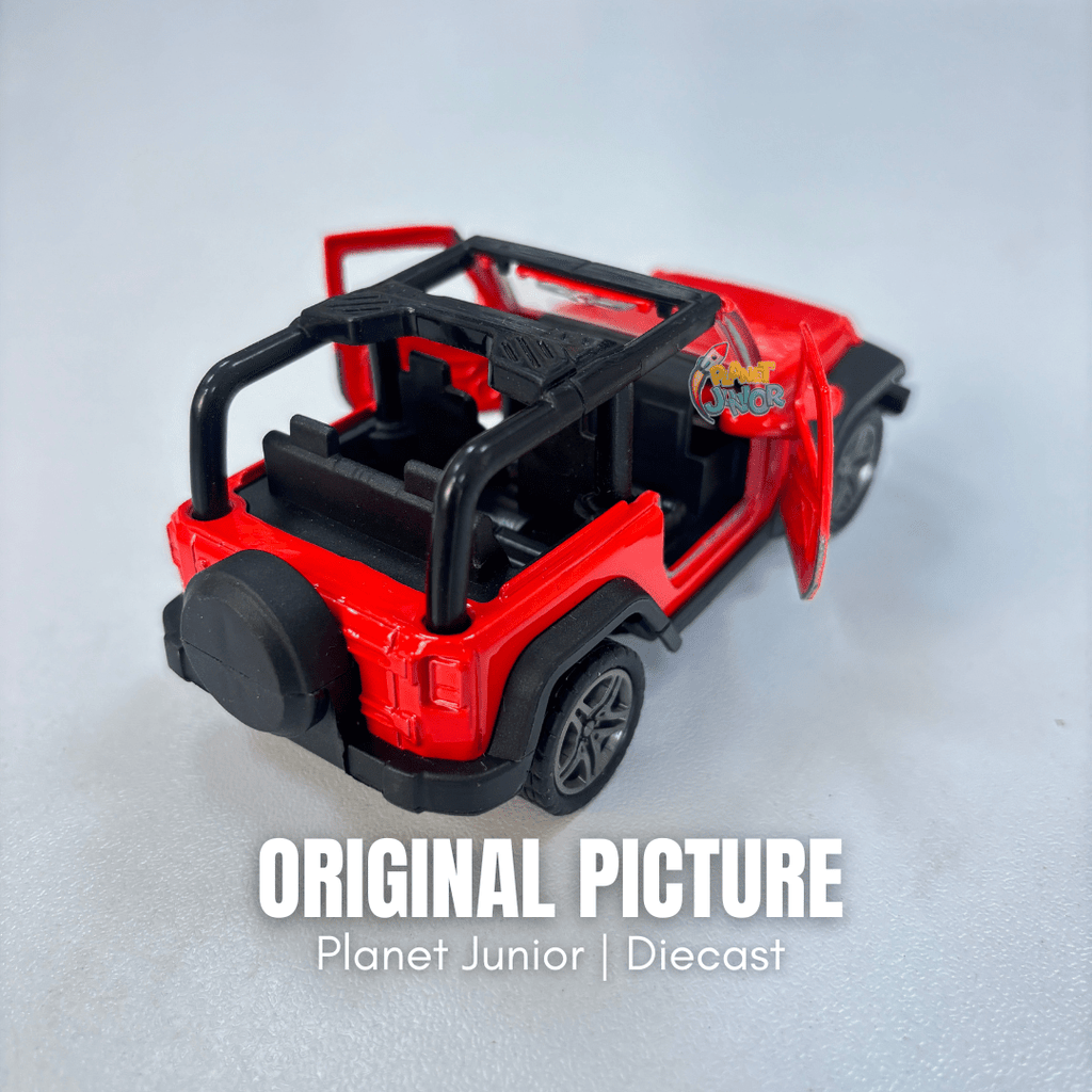 1:32 Jeep Wrangler JL Die-Cast Off-Road SUV  Car | 1 Pc