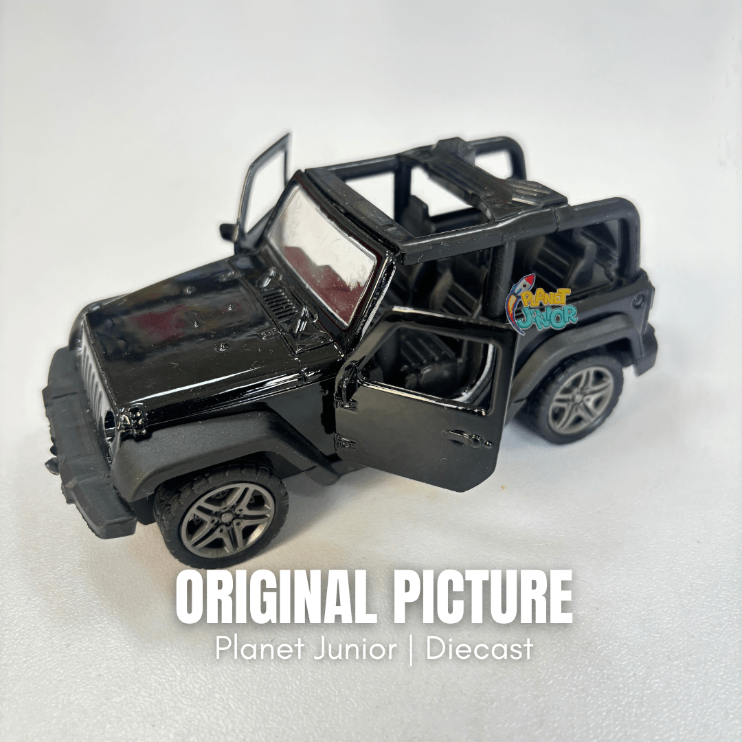 1:32 Jeep Wrangler JL Die-Cast Off-Road SUV  Car | 1 Pc
