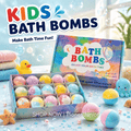 Kids Surprise Bath Bomb – 1 Pc Colorful Fizzy Bath Bombs with Hidden Toy Inside