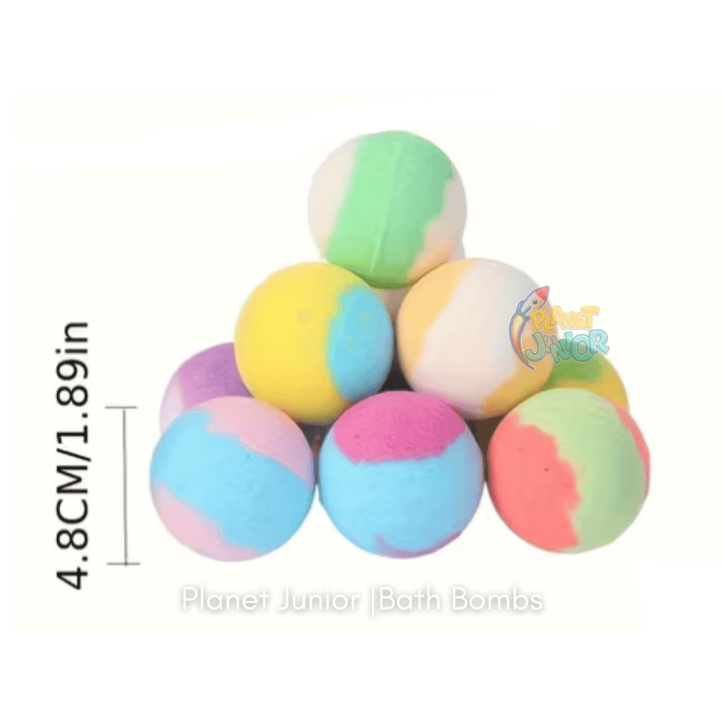 Kids Surprise Bath Bomb – 1 Pc Colorful Fizzy Bath Bombs with Hidden Toy Inside