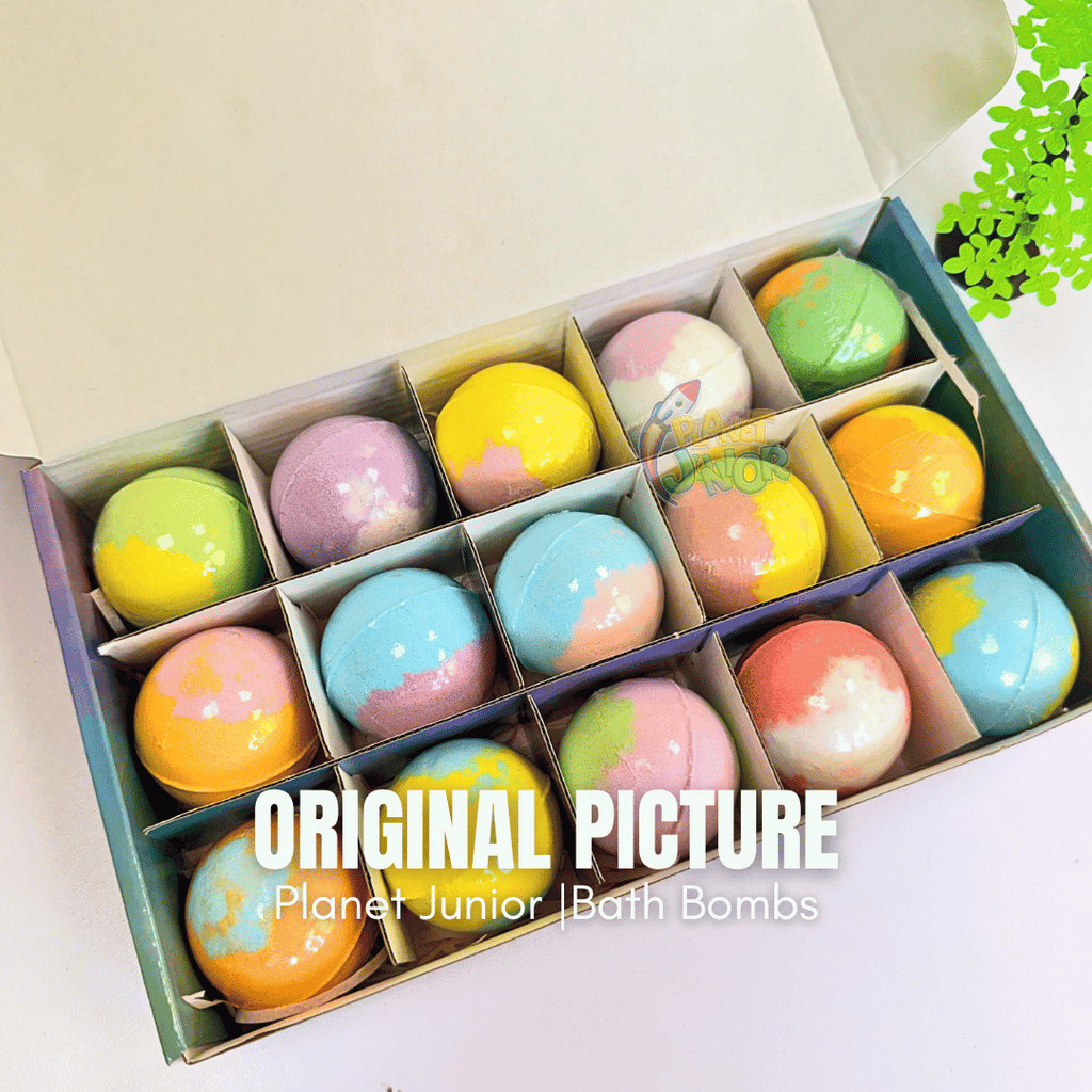 Kids Surprise Bath Bomb – 1 Pc Colorful Fizzy Bath Bombs with Hidden Toy Inside